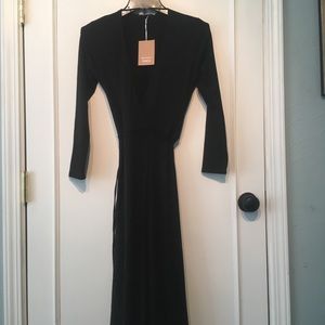 reformation maurie wrap dress